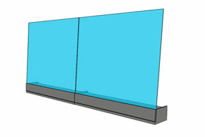 windbreak side by side windbreak side by side
